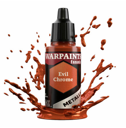 Warpaints Fanatic Metallic: Evil Chrome (18ml)