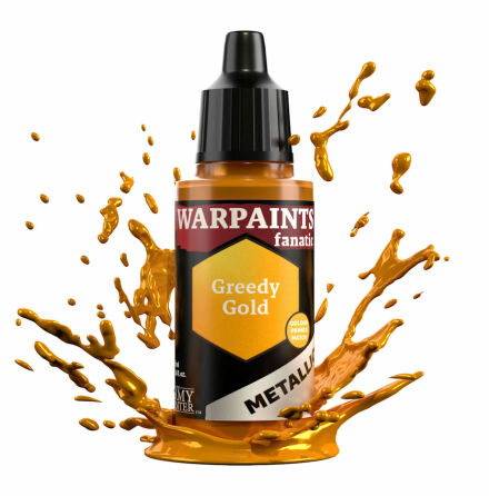 Warpaints Fanatic Metallic: Greedy Gold (18ml)