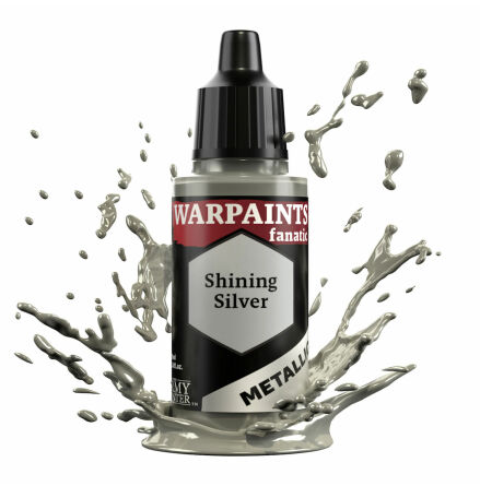 Warpaints Fanatic Metallic: Shining Silver (18ml)