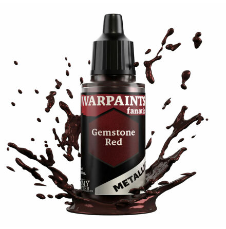 Warpaints Fanatic Metallic: Gemstone Red (18ml)