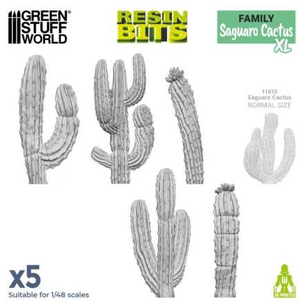 3D printed set - Saguaro Cactus XL