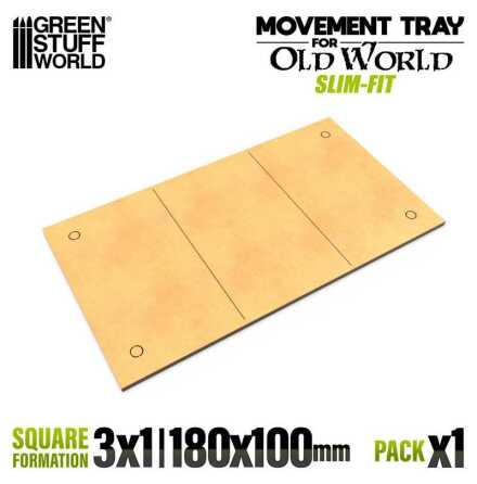 MDF Movement Trays - Slimfit 180x100mm