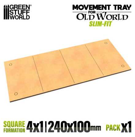 MDF Movement Trays - Slimfit 240x100mm