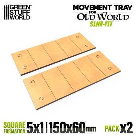 MDF Movement Trays - Slimfit 150x60mm