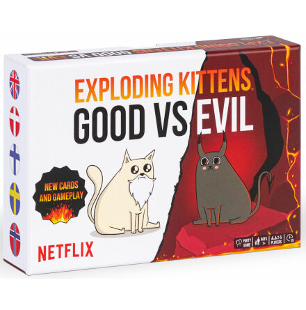 Exploding Kittens Good vs Evil (Nordic)