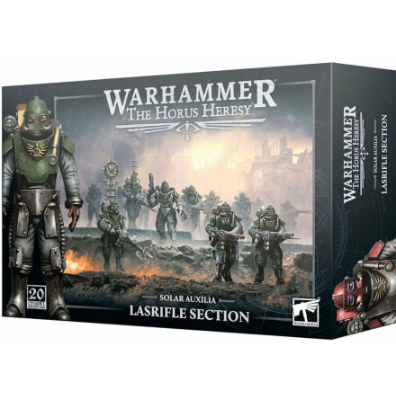 HORUS HERESY: SOLAR AUXILIA LASRIFLE SECTION (Release 2024-04-06)