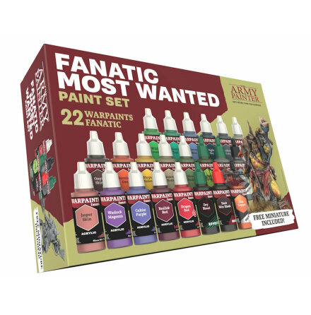 Warpaints Fanatic Most Wanted Paint Set (release 15/6)