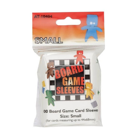 Board Game Sleeves CLEAR SMALL (44x68 mm) (100) (Arcane Tinmen)