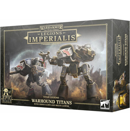 LEGIONS IMPERIALIS: WARHOUND TITANS WITH URSUS CLAWS