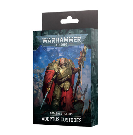 DATASHEET CARDS: ADEPTUS CUSTODES (10th ed)