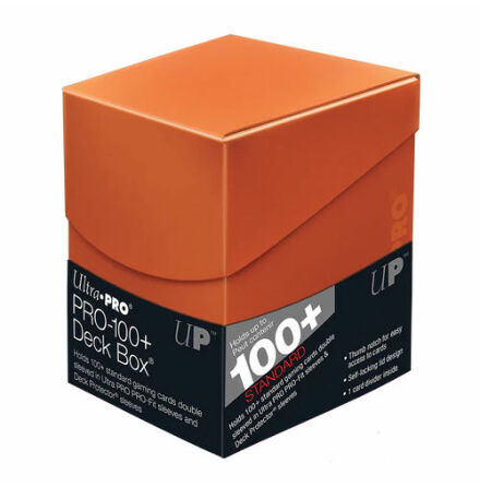 Deck Box PRO Eclipse Pumpkin Orange 100+