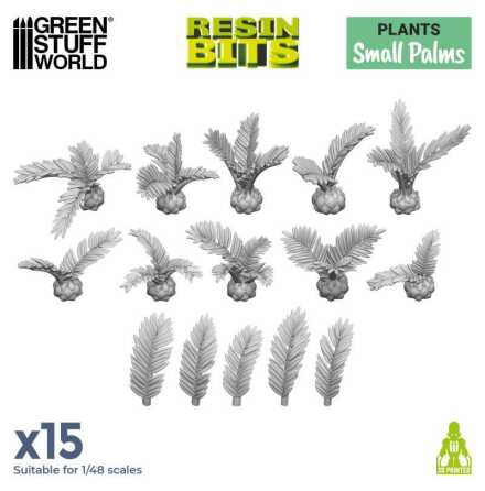 3D printed set - Small Palms