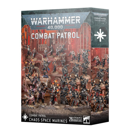 COMBAT PATROL: CHAOS SPACE MARINES (10th ed) Release 2024-05-25