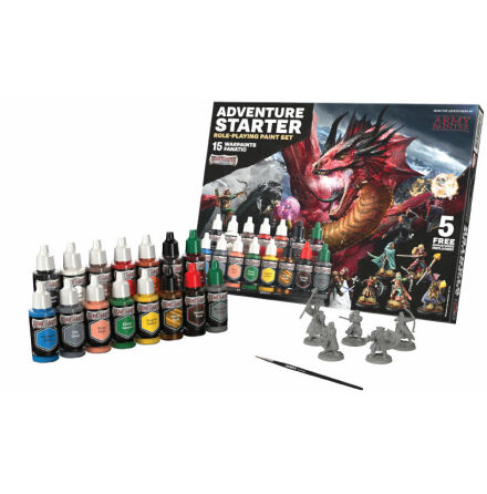 GAMEMASTER: Adventure Starter Paint Set (2024) (Release Aug 2024)