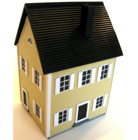 European city house model C (15mm skala)