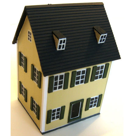 European city house model E (15mm skala)