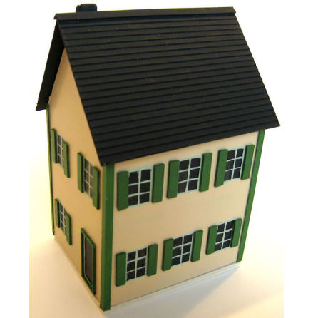 European city house model J (15mm skala)