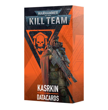 KILL TEAM: KASRKIN DATACARDS (3rd ed, ENG)