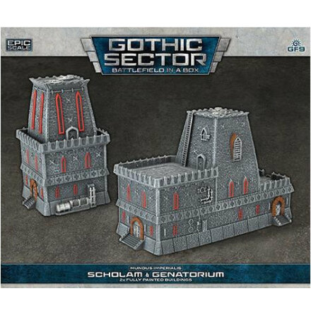 Mundus Imperialis: Scholam & Genatorium (6-10 mm epic scale)
