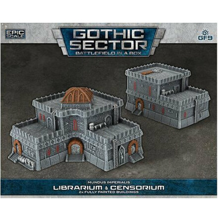 Mundus Imperialis: Librarium & Censorium (6-10 mm epic scale)