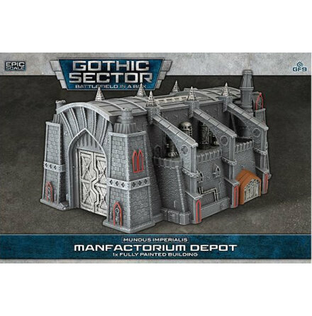 Mundus Imperialis: Manufactorium Depot (6-10 mm epic scale)