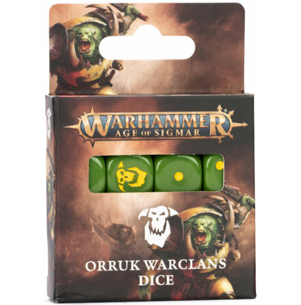 AGE OF SIGMAR: ORRUK WARCLANS DICE