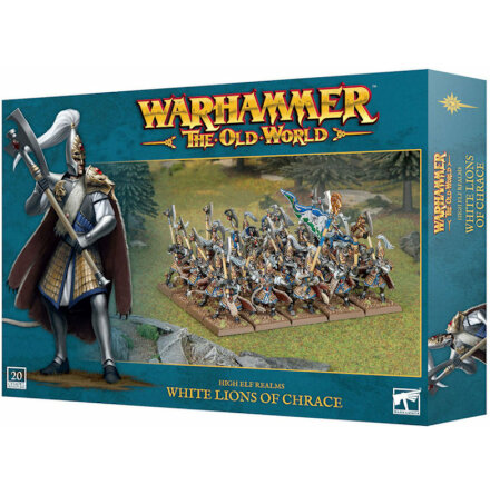 OLD WORLD: HIGH ELVES WHITE LIONS OF CHRACE
