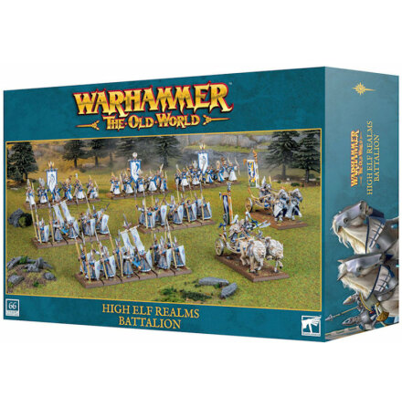 OLD WORLD: HIGH ELF REALMS BATTALION