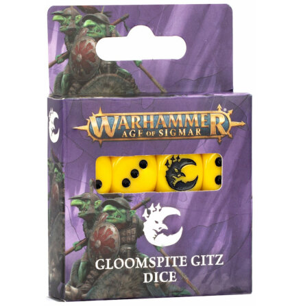 AGE OF SIGMAR: GLOOMSPITE GITZ DICE (ENG, 4th ed)
