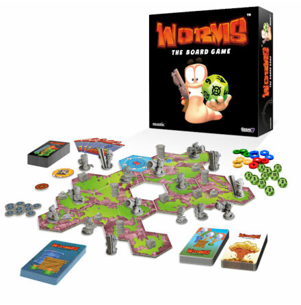 Worms Board Game Core Game (Release Maj)