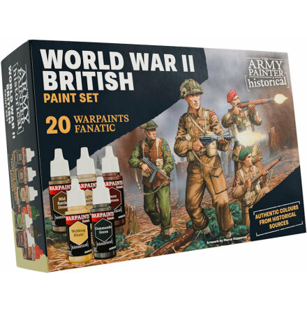 The Army Painter Historical: WWII British (Release 2025-05-17)