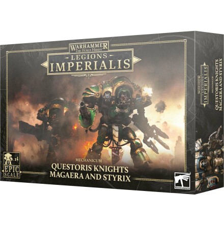 LEGIONS IMPERIALIS: QUESTORIS KNIGHTS MAGAERA / STYRIX (release 2025-05-03)
