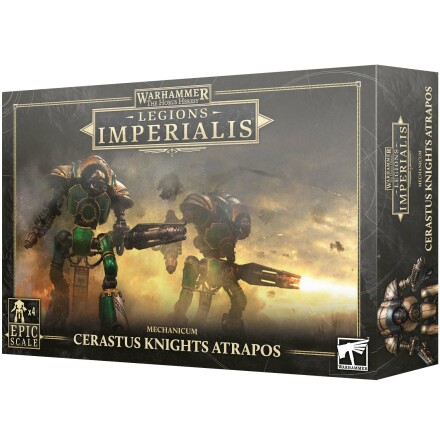 LEGIONS IMPERIALIS: MECHANICUM CERASTUS KNIGHTS ATRAPOS (release 2025-05-03)
