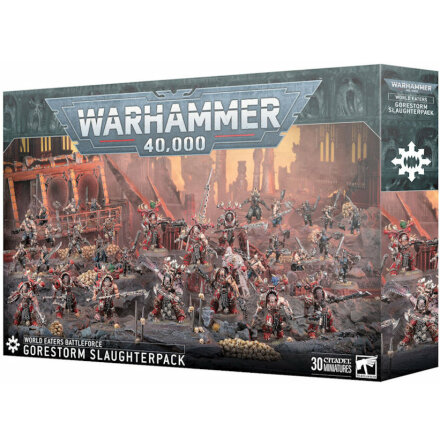 WORLD EATERS: GORESTORM SLAUGHTERPACK (Begrnsad utgva, release 2025-05-10)
