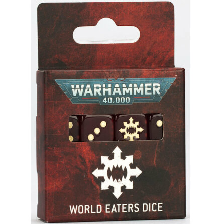 WORLD EATERS DICE SET (release 2025-05-10)