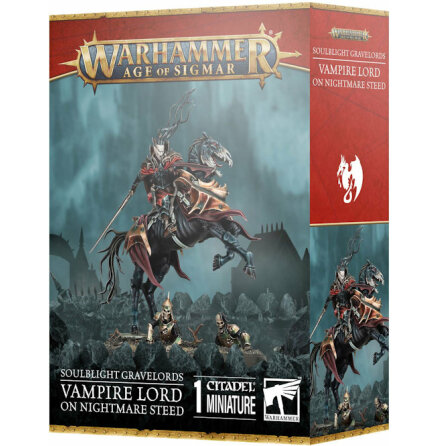 SOULBLIGHT GRAVELORDS: VAMPIRE LORD ON NIGHTMARE STEED (release 2025-05-24)