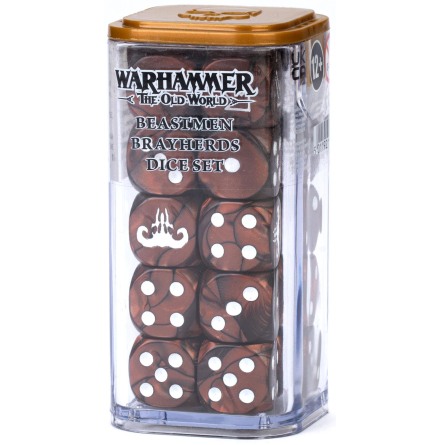 THE OLD WORLD: BEASTMEN BRAYHERDS DICE (Release 2025-06-14)