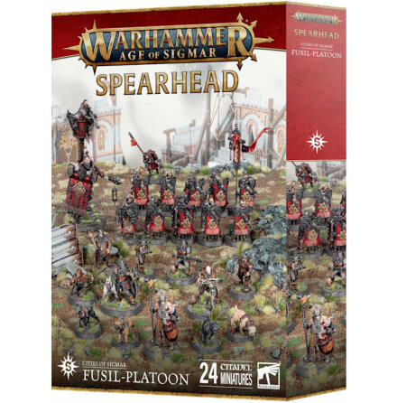 SPEARHEAD:CITIES OF SIGMAR FUSIL-PLATOON (Release 2025-06-14)