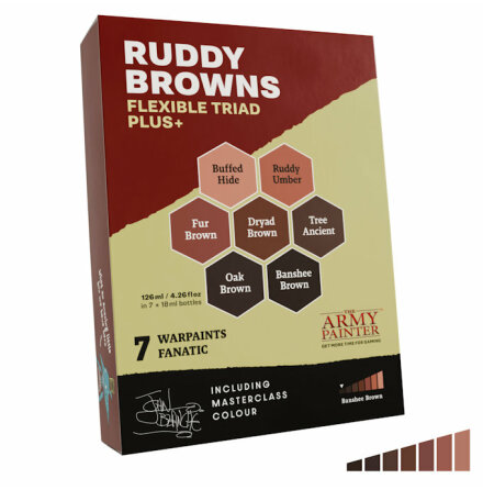 Ruddy Browns Flexible Triad PLUS+ Set (Release: 2025-08-16)