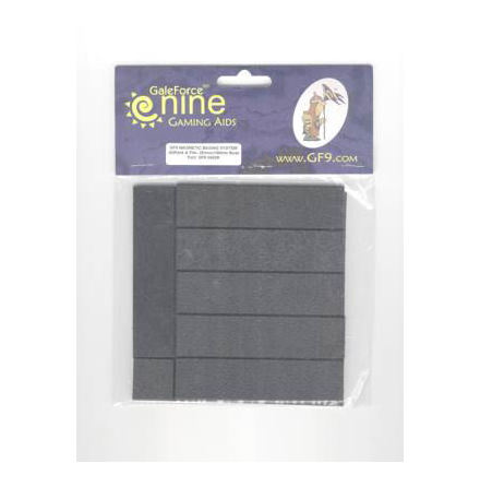 Magnetic Rank & File (100mm x 25mm) Bases 8/pack