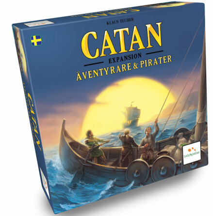 Catan 5th ed ventyrare & Pirater (SE)