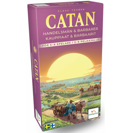 Catan 5th ed Handelsmn & Barbarer 5-6 (FI-SE)