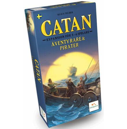 Catan: ventyrare och Pirater 5-6 (SE)